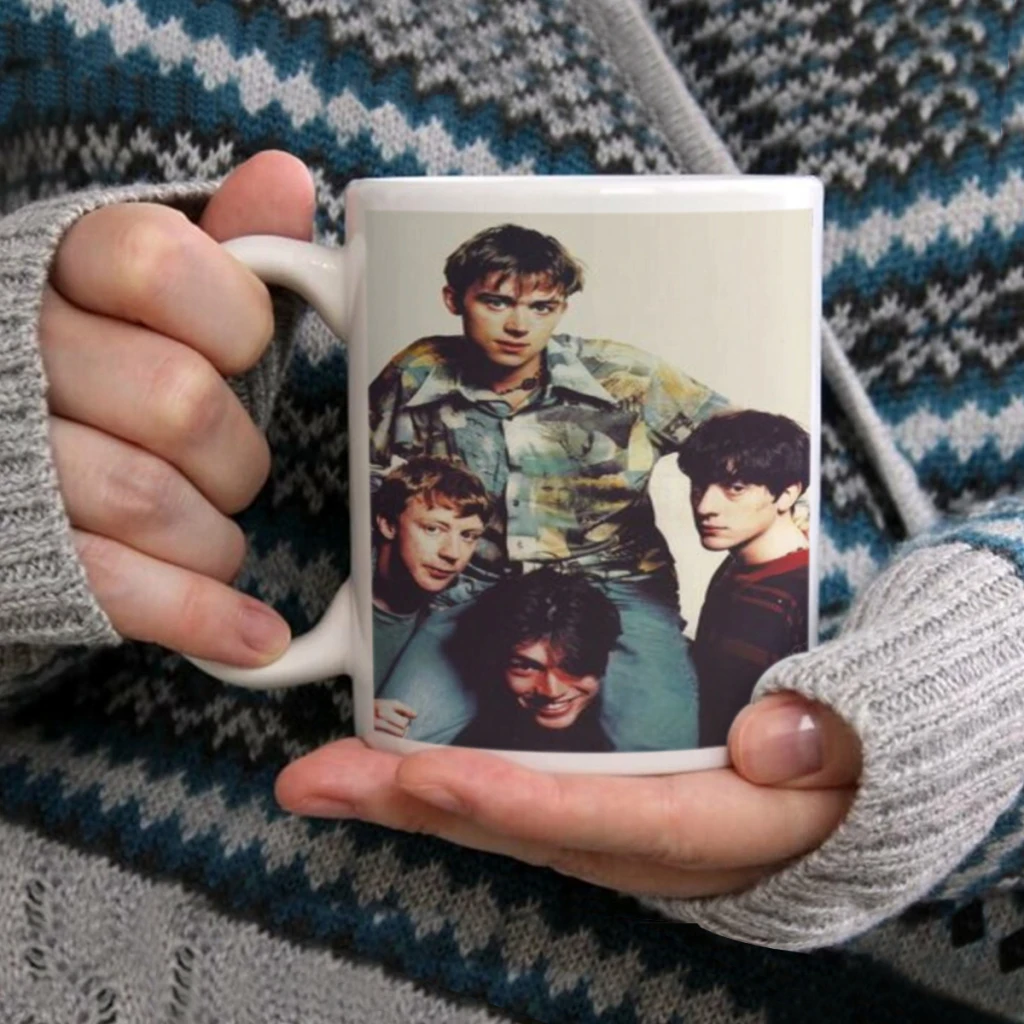 Группа Musik Rapper Blur Movie Кофейная кружка Чайная чашка 11 унций Забавные подарки на