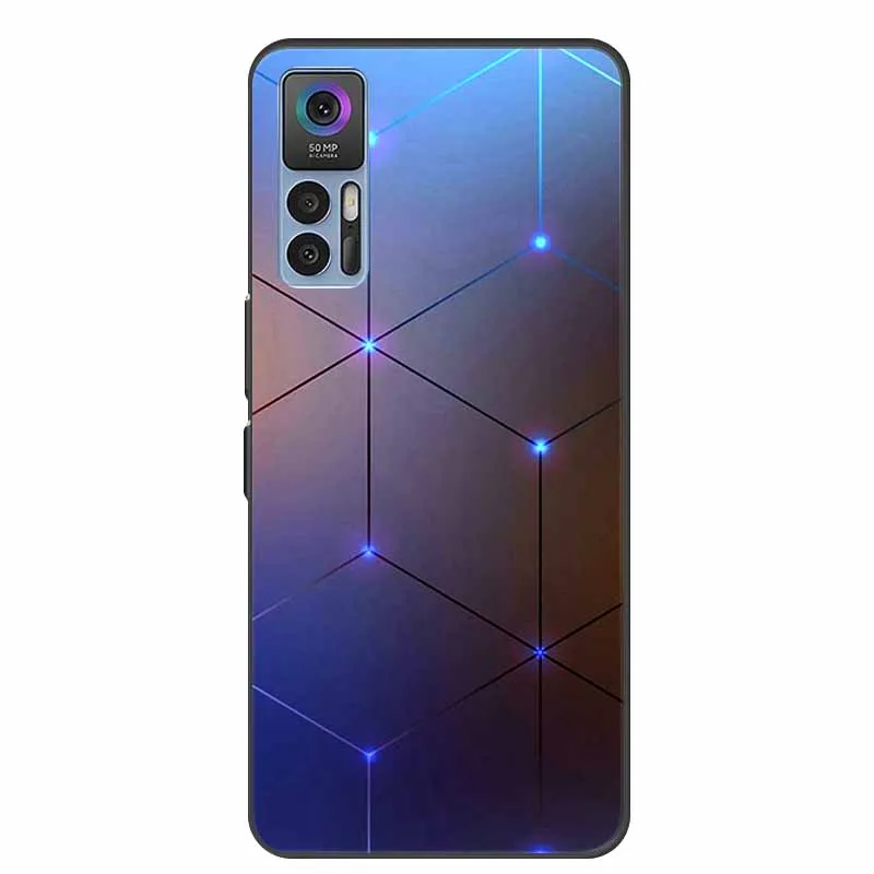 Чехлы для TCL 30 5G Plus Модные мягкие силиконовые чехлы из ТПУ Задняя крышка Funda T776H