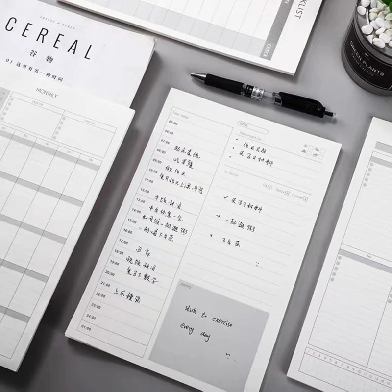 

Simple Office Planner Planner Tear Agenda with Blocks and Notes New Dropship