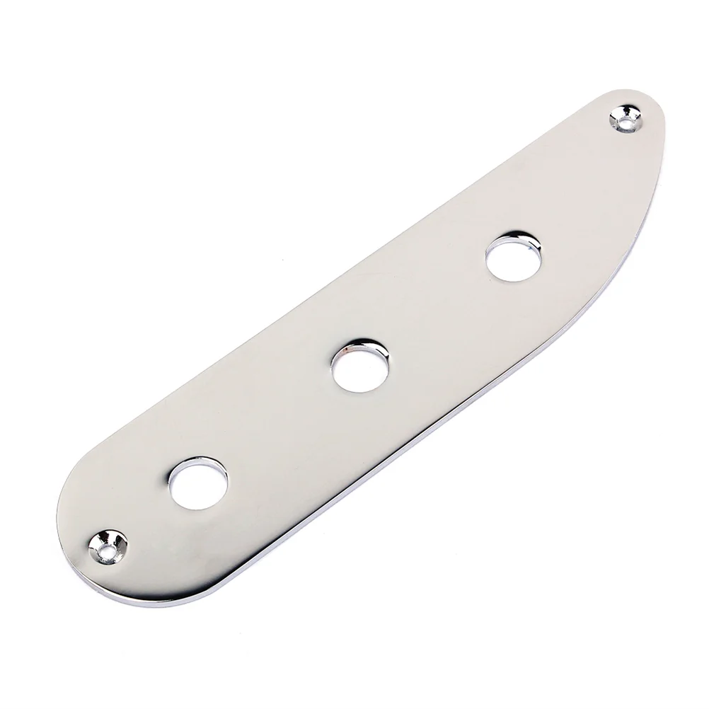

Control Plate Guitarparts Replacement Switch Bass Jazz Electric Holes Mounting Bridge Metal
