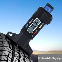 tire tread depth gauge lcd hand tool with inch and mm of 0 0 98 inches digital calipers
