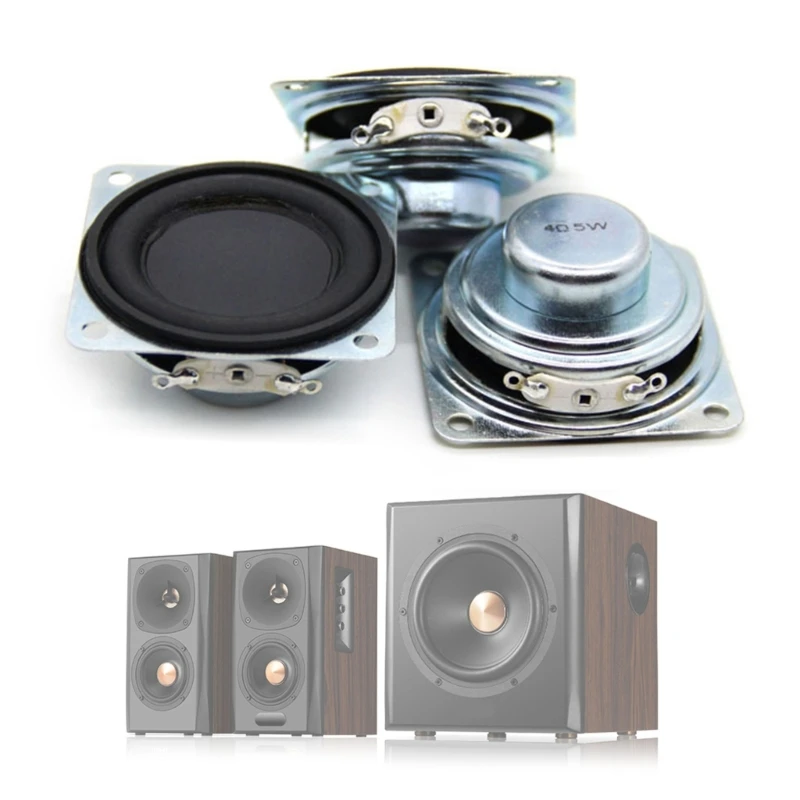 Мини-аудио портативный динамик 45 мм 2 шт