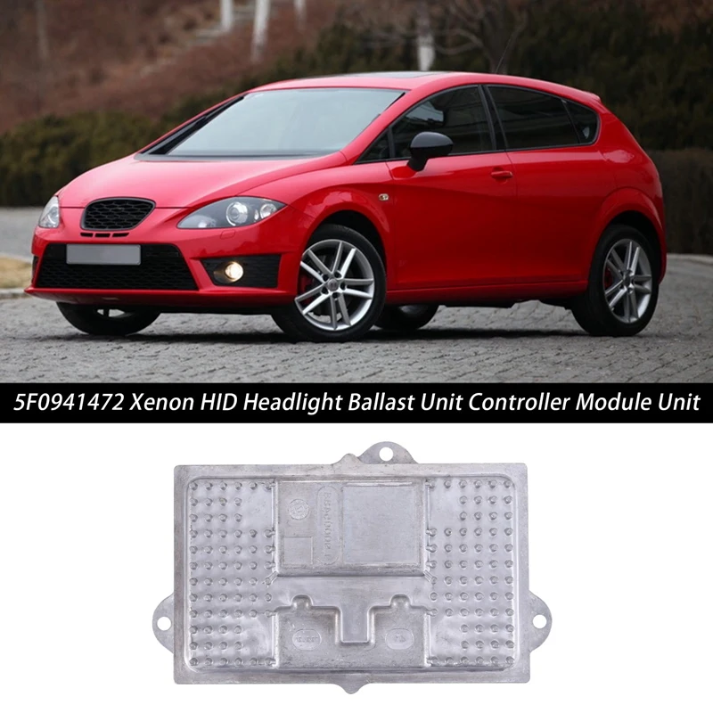 

5F0941472 Xenon HID Headlight Ballast Unit Controller Module Unit For-SEAT Leon 2013