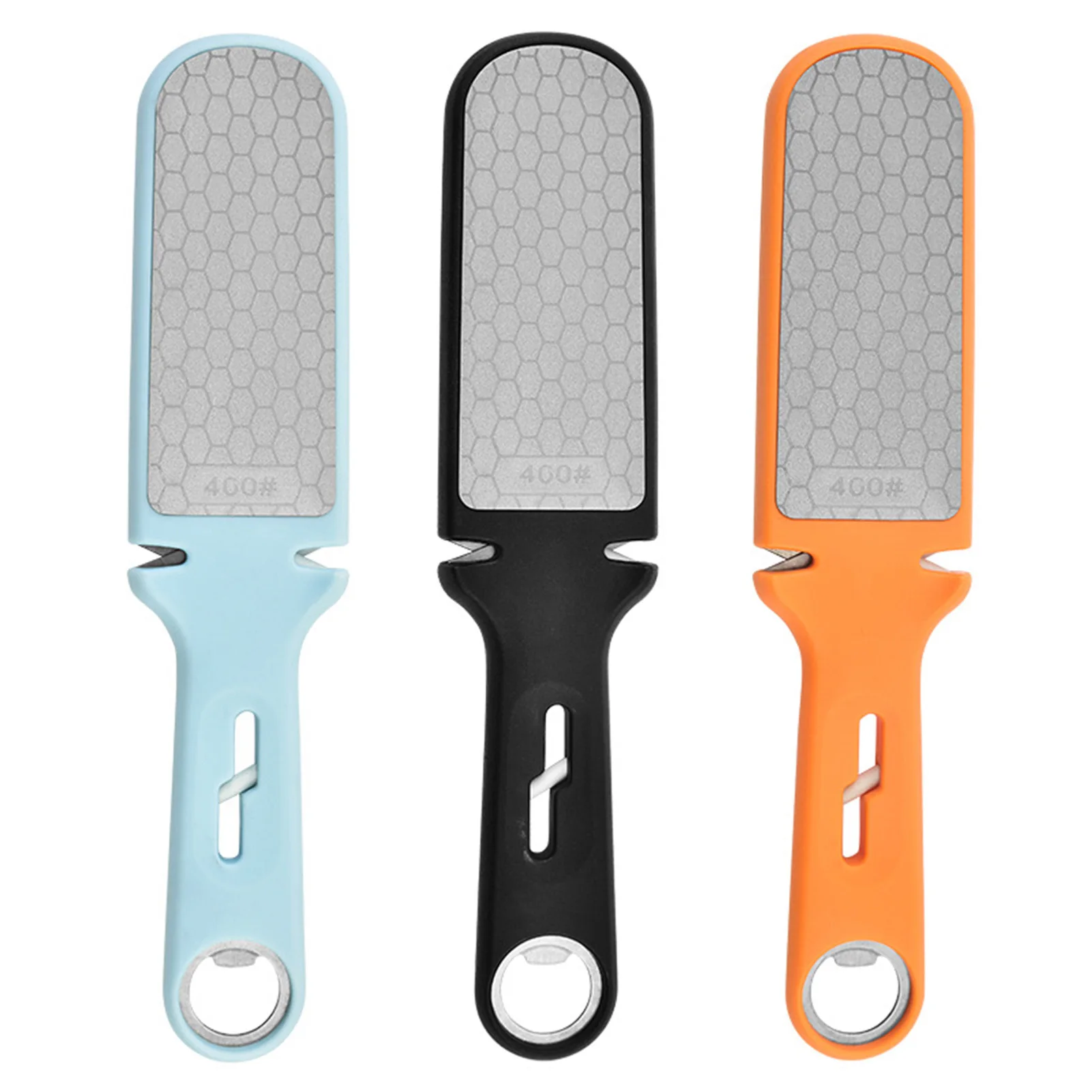 

Knives Sharpener File Utility Professional Sharpener File 6 In 1 Dual-grit Diamond Honing Steel Metal File For Sharpening Knives