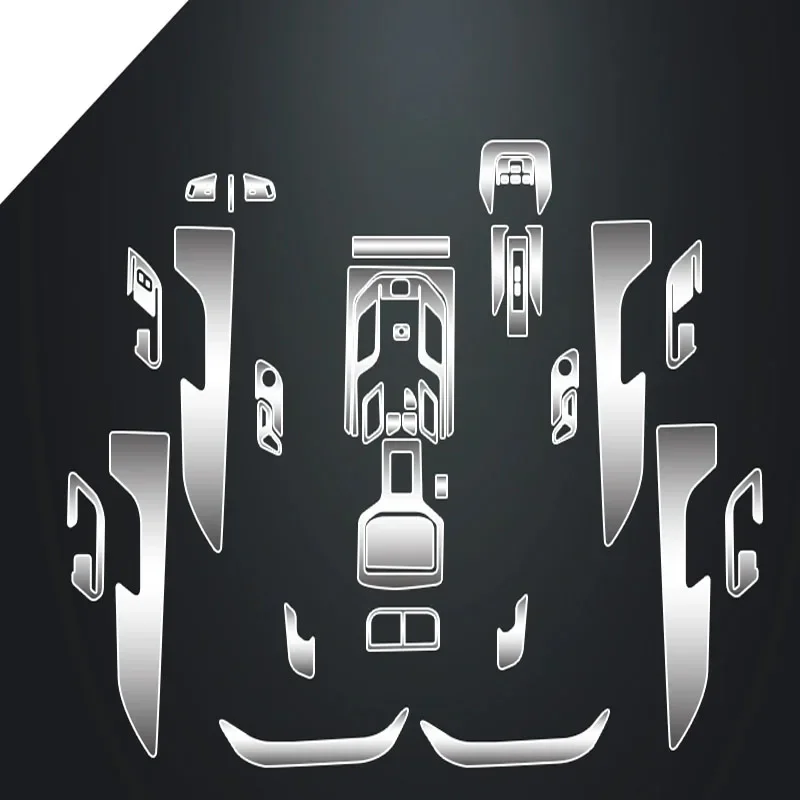 Прозрачная защитная пленка из ТПУ для Hongqi 2021-2023