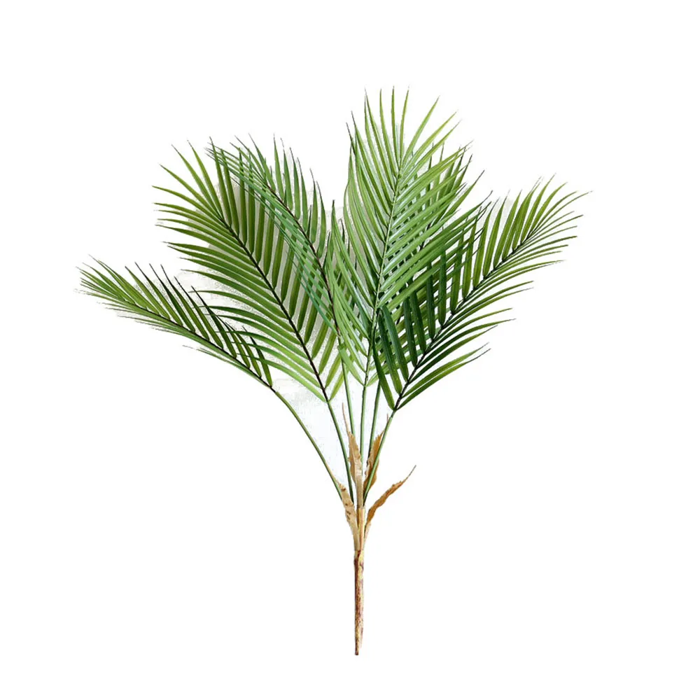 

Artificial Green Plant Branch Large Palm Tree Green Tropical Fake Plants Flower Arrangement Props Home Hotel Office Decoration