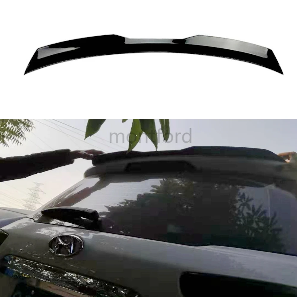 

MAX Car Accessories ABS Gloss Black Color Rear Trunk Boot Wing Lip Spoiler Decoration For Hyundai Creta ix35 IX25 2010-2020