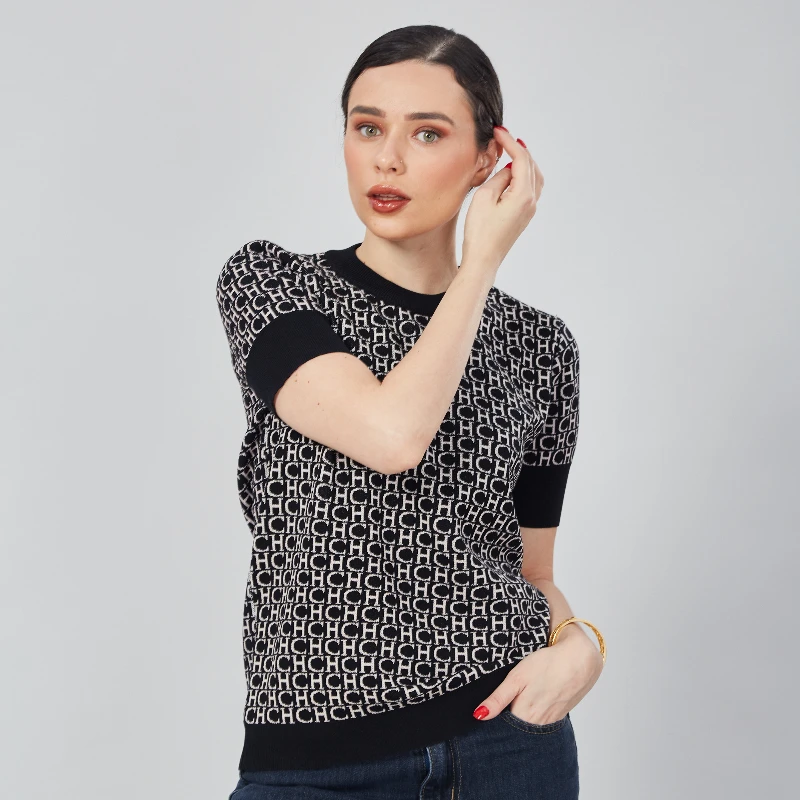 

2023 New Summer Women Knitted T-Shirts Female Slim Casual Knit Tee Sweater Tops Women's T-Shirts Short Sleeve Shirts Tops