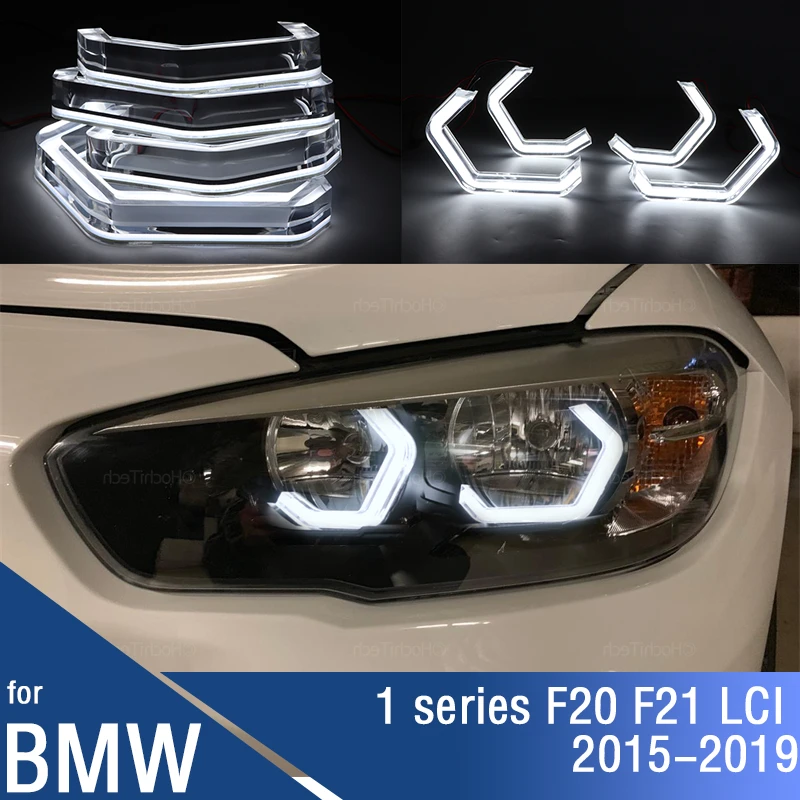 

Для BMW 1 серия F20 F21 LCI 114i 116i 118i 120i 125i 114d 116d 118d 2015-19 M4 набор светодиодсветодиодный кристальных глаз ангела в знаменитом стиле