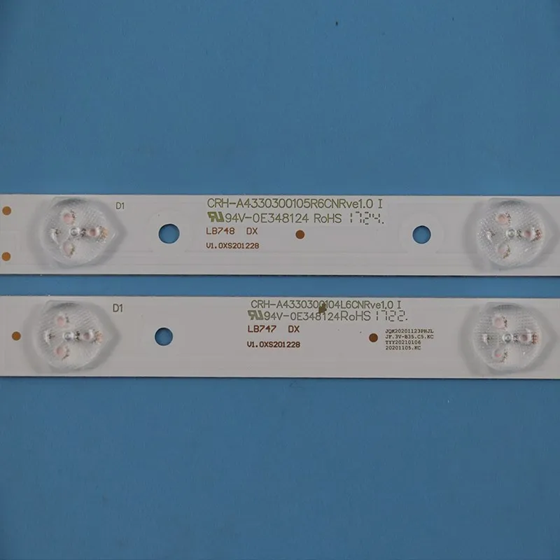 

NEW LED Backlight Strip For LIG 43UG620V 43UJ620V 43UJ6200-UA Panasonic TV TH-43FX680C SW43D09L-ZC22AG CRH-A4330300104L6CNRev1.0