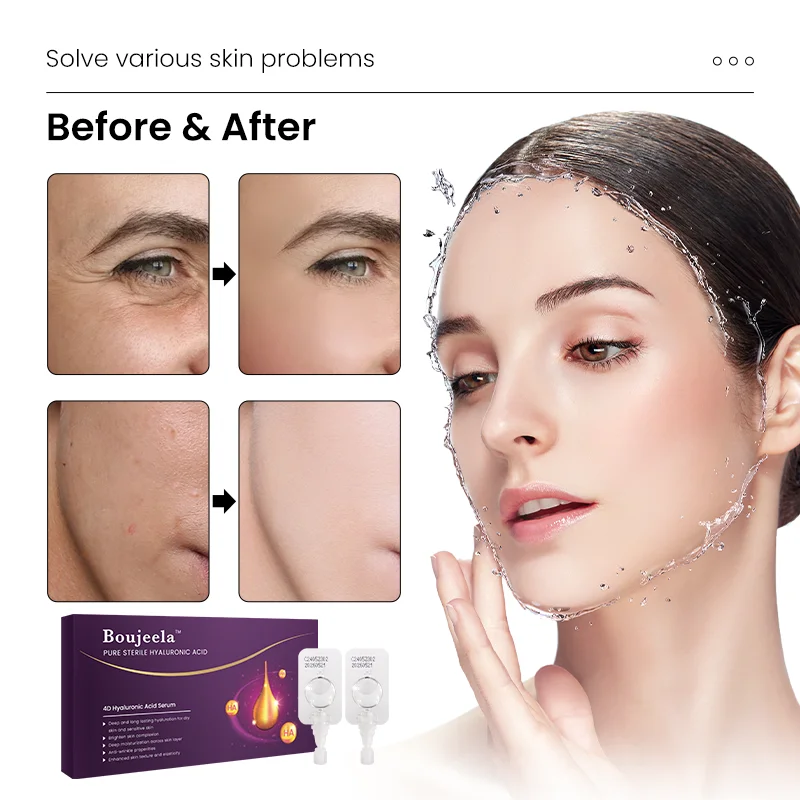 10 шт. оригинальная Сыворотка для лица Boujeela эссенция отбеливание ярче Niacinamide