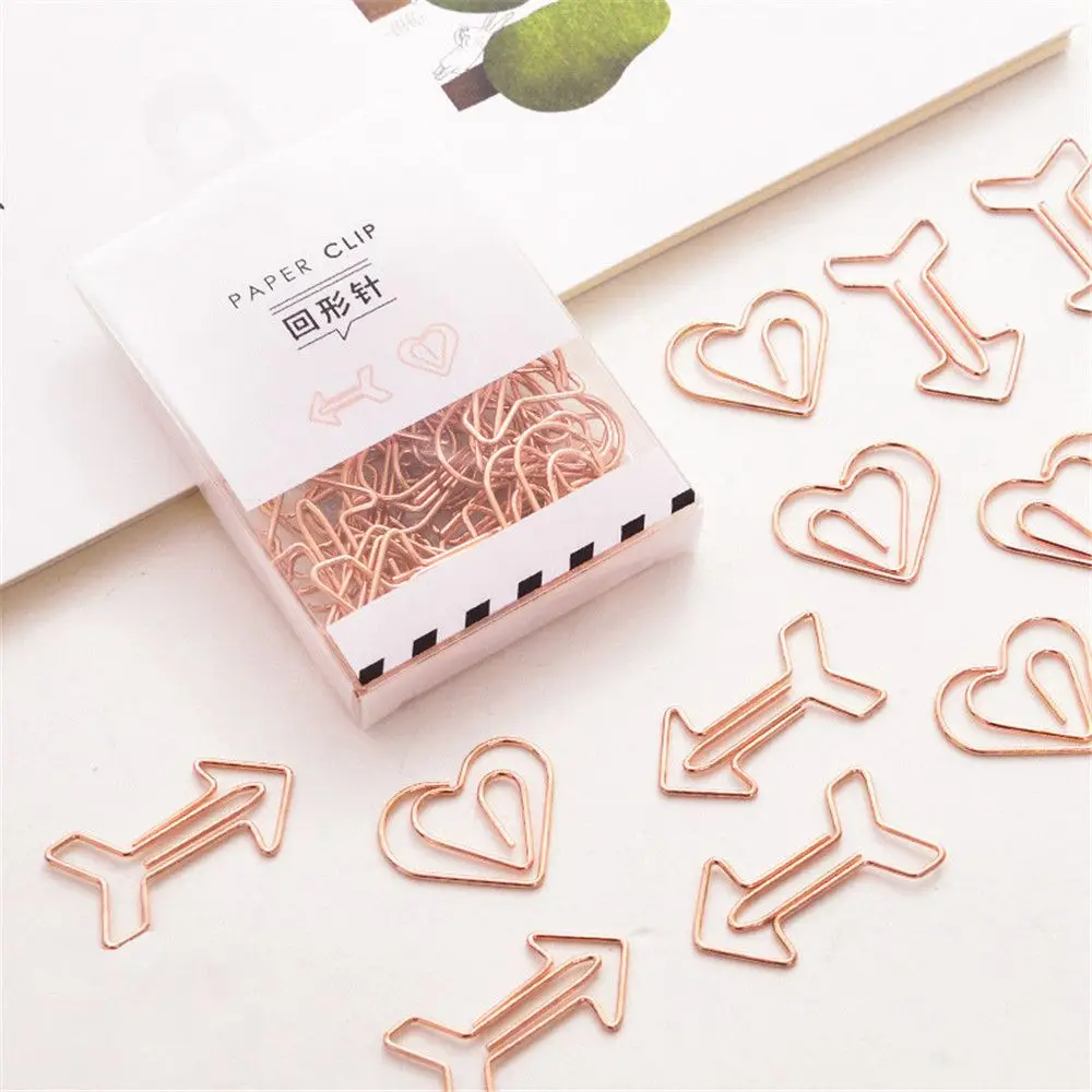 

12pcs/box Cartoon Shape Mini Paperclips Photos Tickets Notes Clips Papers Organizer Kawaii Stationery School Office Supplies