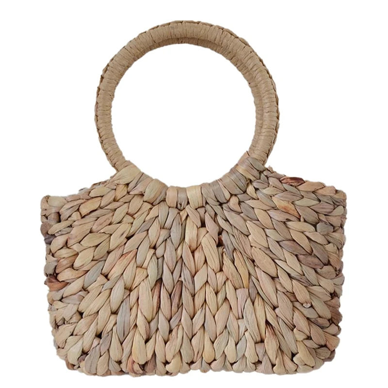 

Retro Art Straw Bags Handmade Summer Woven Beach Ladies Shoulder Bag Bohemia Bali Travel Female Holiday Handbag