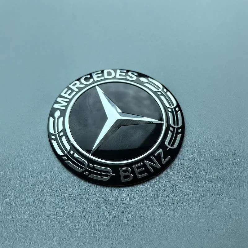 

52 мм 5,2 см пшеничная звезда B Apple Tree значок наклейка выпуклая эмблема автомобиля для Mercedes Benz AMG рулевое колесо центр багажника логотип наклейка