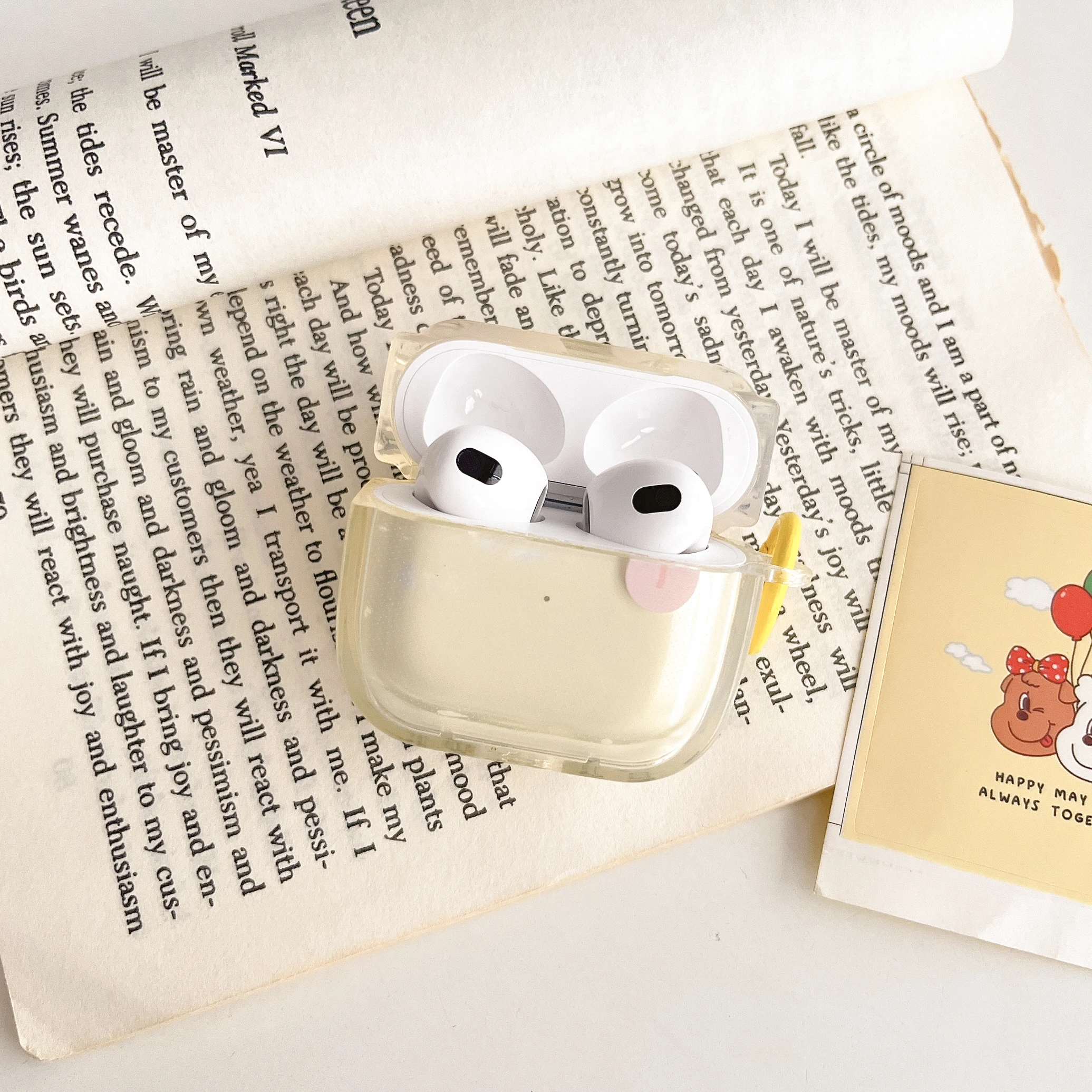 Фото Наушники градиентные для apple airpods pro 2, 3, 1, bluetooth-зарядная коробка №3