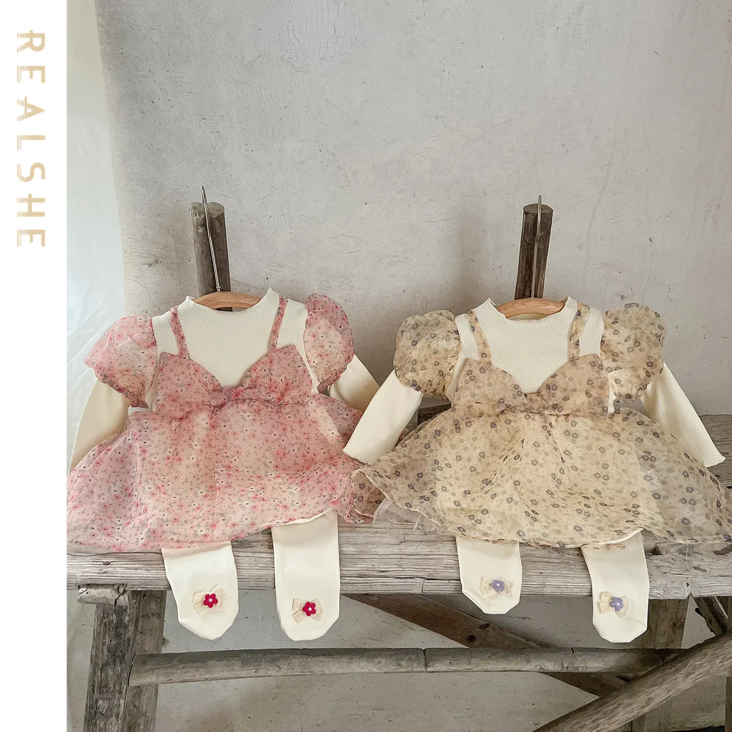 

Baby Clothes Summer One-piece Clothes Female Baby Cute Floral Clothes Full Moon Hundred Day Banquet Summer Princess