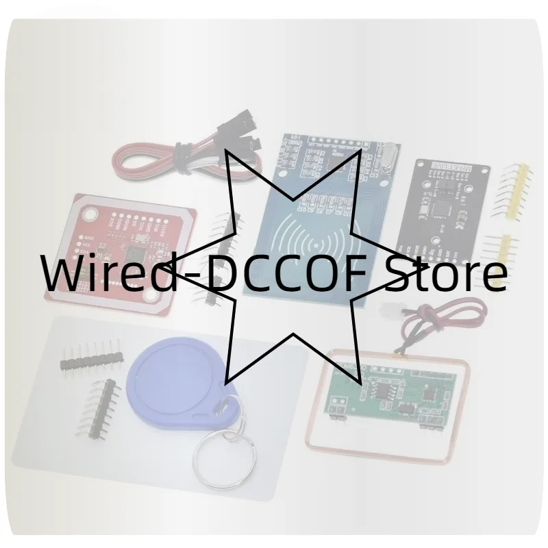 Фото Модуль чтения и записи NFC RFID PN532 V3 со встроенной антенной, поддержка I2C SPI HSU для электронных проектов DIY №1