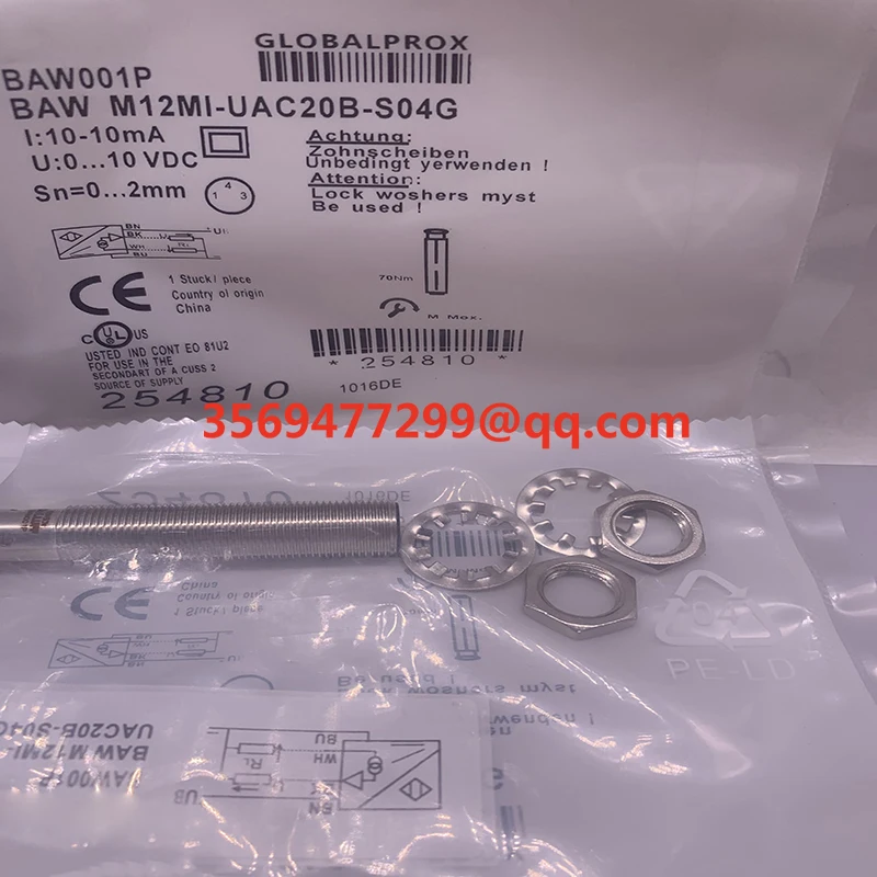 бесконтактный переключатель BAW004C BAW M12MI-UAC35C-S04G Совершенно новый датчик