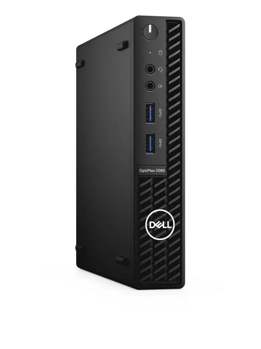 Компьютер Dell Optiplex 3080 Micro i3 10100T/8GB DDR4/256GB SSD/UHD 630 TPM/Linux|Хомуты для крепления| |