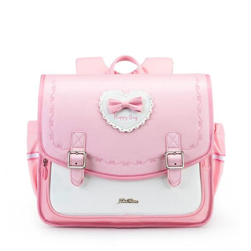 Schoolbags for Girls Waterproof Leather Backpack 2023 New Kids School Bags Children Orthopedic School Backpacks Mochila Escolar