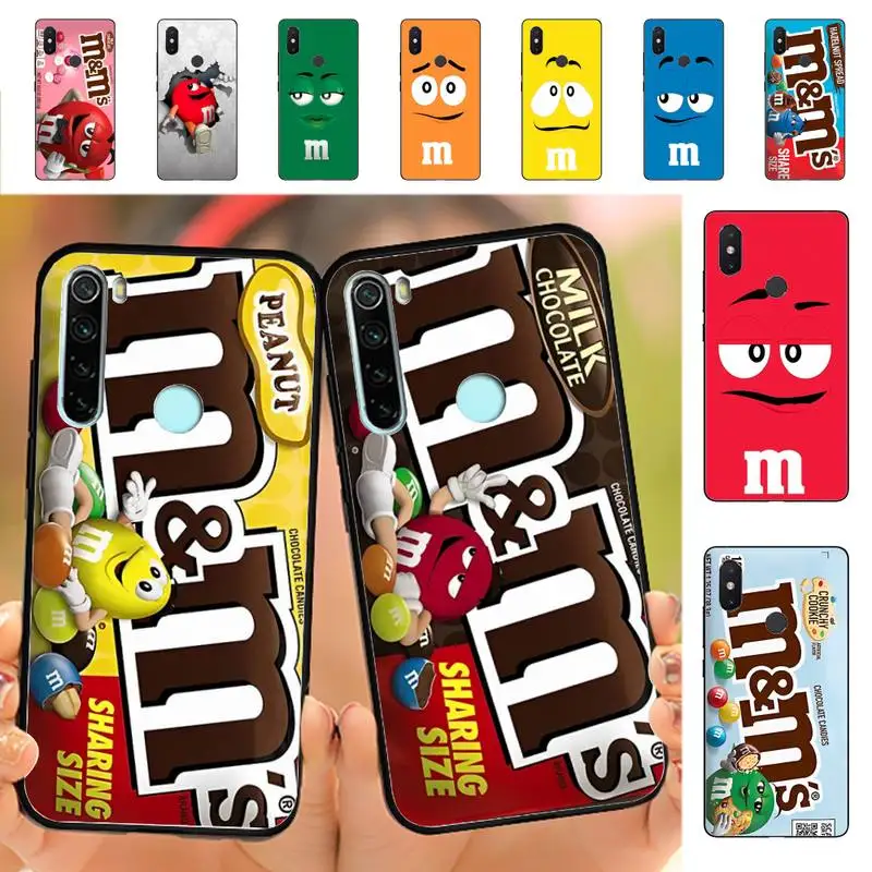 

Chocolate Beans Phone Case for Redmi Note 8 7 9 4 6 pro max T X 5A 3 10 lite pro