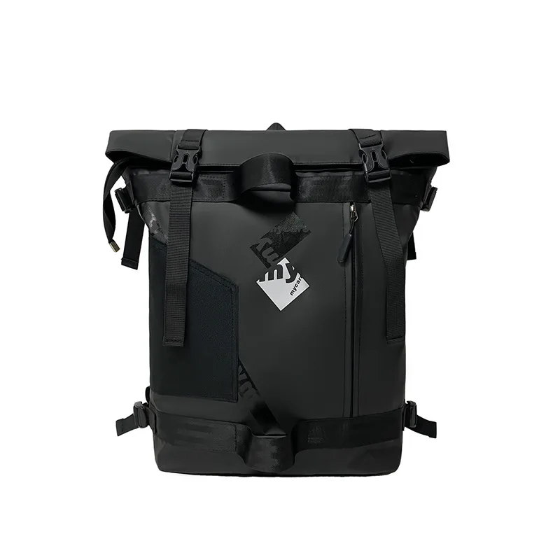 Новый мужской рюкзак в стиле пэчворк водонепроницаемый рулоне для студентов