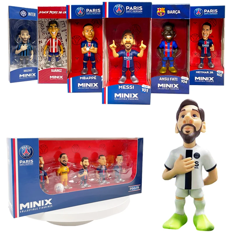 

MINI X Figures Messi Paris Saint-Germain 2023 Premier League International Football Star Dolls Collection Limited Action Figure