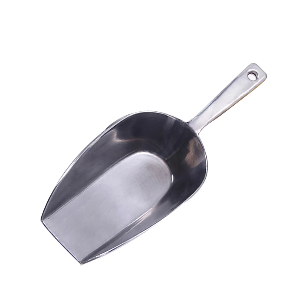 

Scoop Ice Scoops Metal Flour Bar Cube Pet Steel Bean Kitchen Utility Stainless Coffee Candy Sugar Popcorn Dog Cart Scooper Large