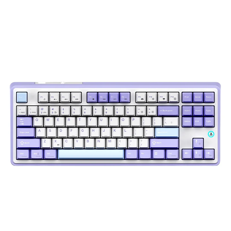 Клавиатура Ajazz Ak870 Механическая с магнитной осью поддержка беспроводных игр Valorant
