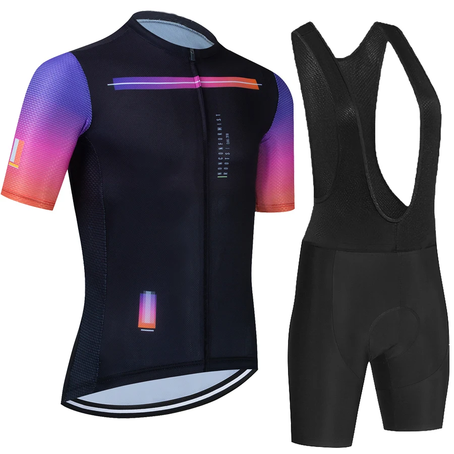 

2023 GOBIKful Men's Cycling Clothes Wear Better Rainbow Team Cycling Jersey Short Sleeve Cycling Clothing Summer Road Bike Sets