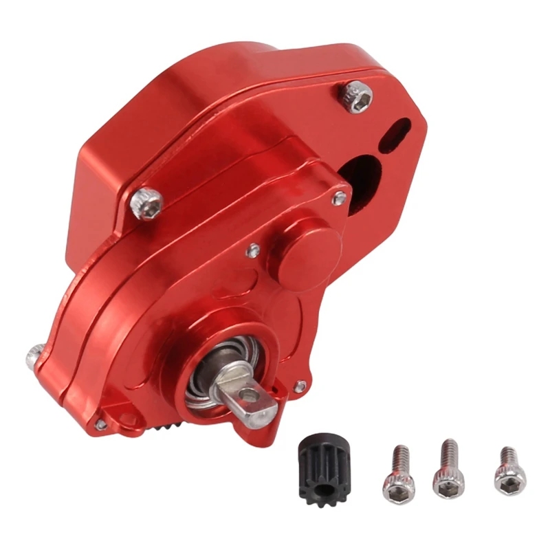 

2X металлическая коробка передач в комплекте, коробка передач для Axial SCX24 1/24 RC Crawler Car, обновленные детали, аксессуары