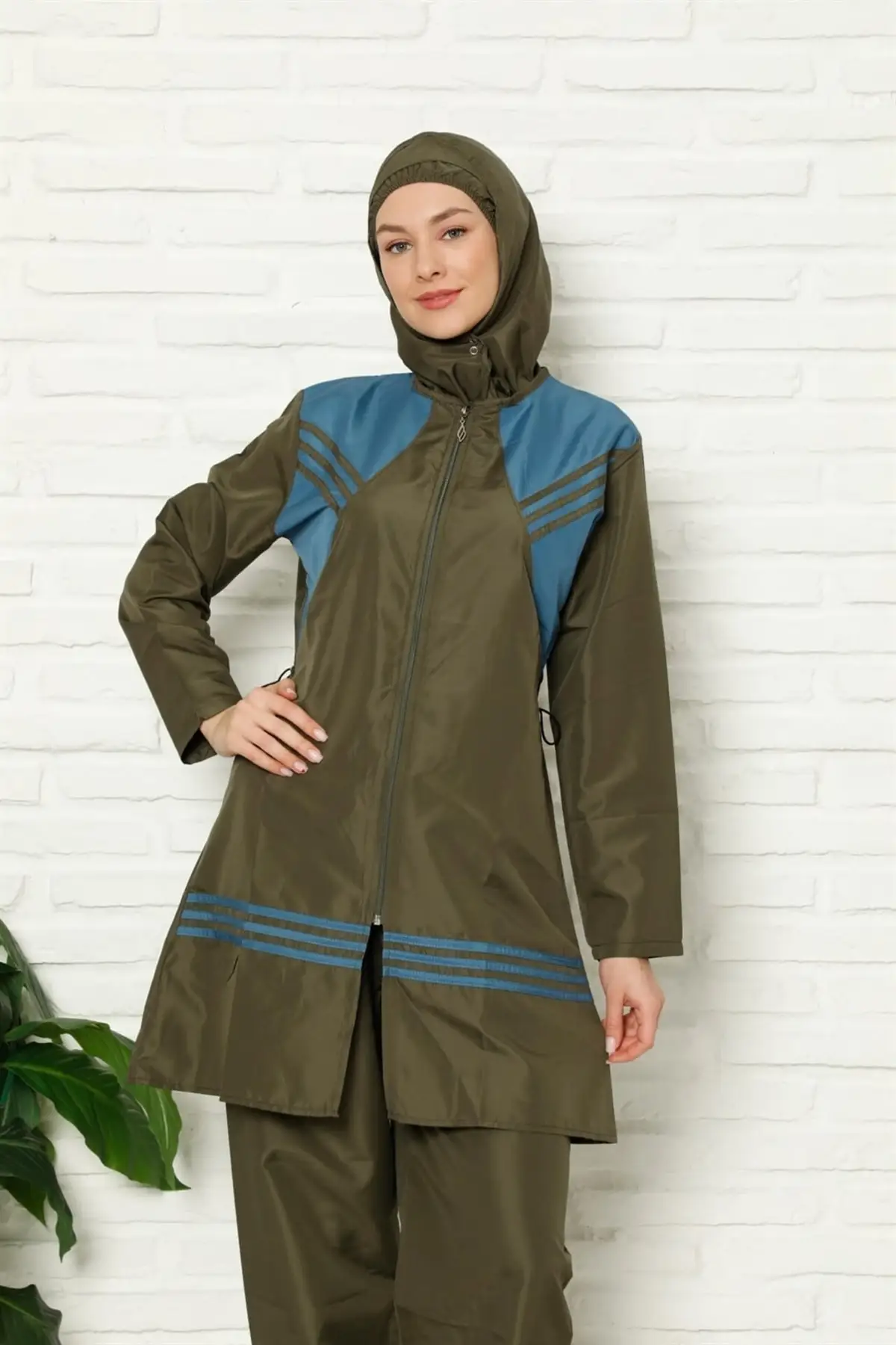 

Новые мусульманские купальники из Буркини, скромная летняя одежда, купальный хиджаб с длинным рукавом, спортивный Мусульманский купальник,...