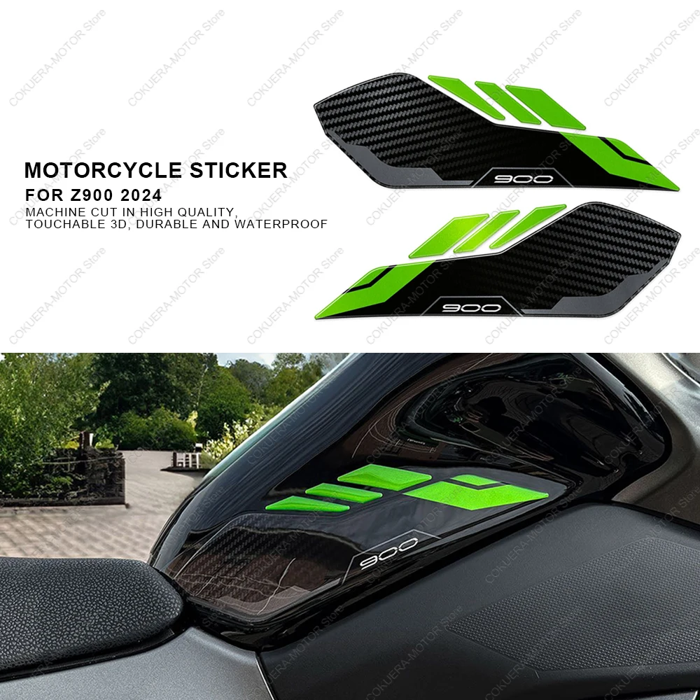 Набор наклеек для Kawasaki Z900 Z 900 2023 2024 аксессуары мотоциклов 3D наклейки из