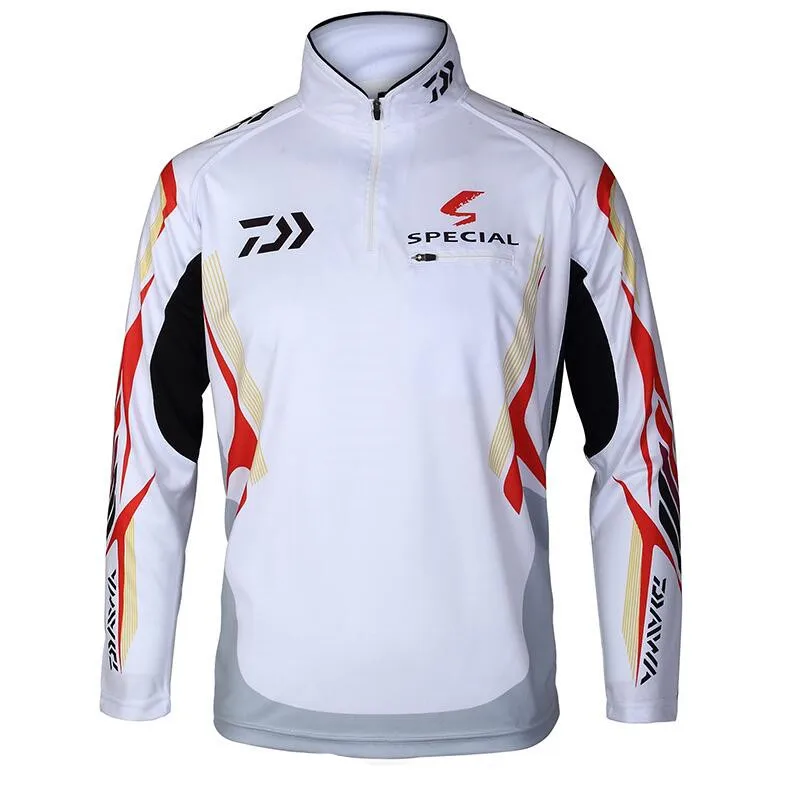 

2021 DAIWA Fishing Camping Outdoor Clothing UV Protection Moisture Wicking Breathable Long Sleeve Fishing Shirt Camisas Pesca