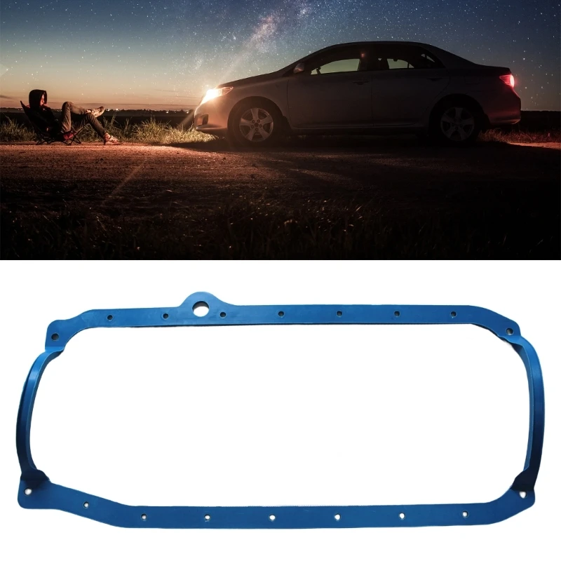 

Прокладка стальной сердечник, резиновая масляная сковорода для 1986-1995 SB-SBC двигатель Chevy 305 350, аксессуары для ремонта автомобильного двигател...