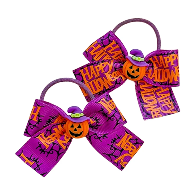 

Заколки для волос Punpkin, резинки, заостренная шляпа, заколки, бант, повязка на голову, нескользящий головной убор, аксессуары для Хэллоуина дл...