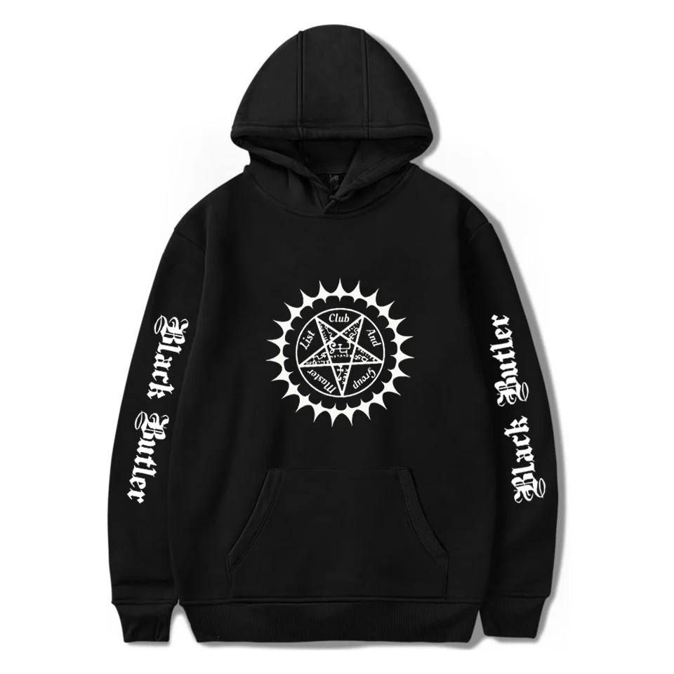 

Cool Anime Black-Butlers Hoodies Women Mens Casual Sweatshirt Autumn Winter Boys Girls Pullover Hoodies