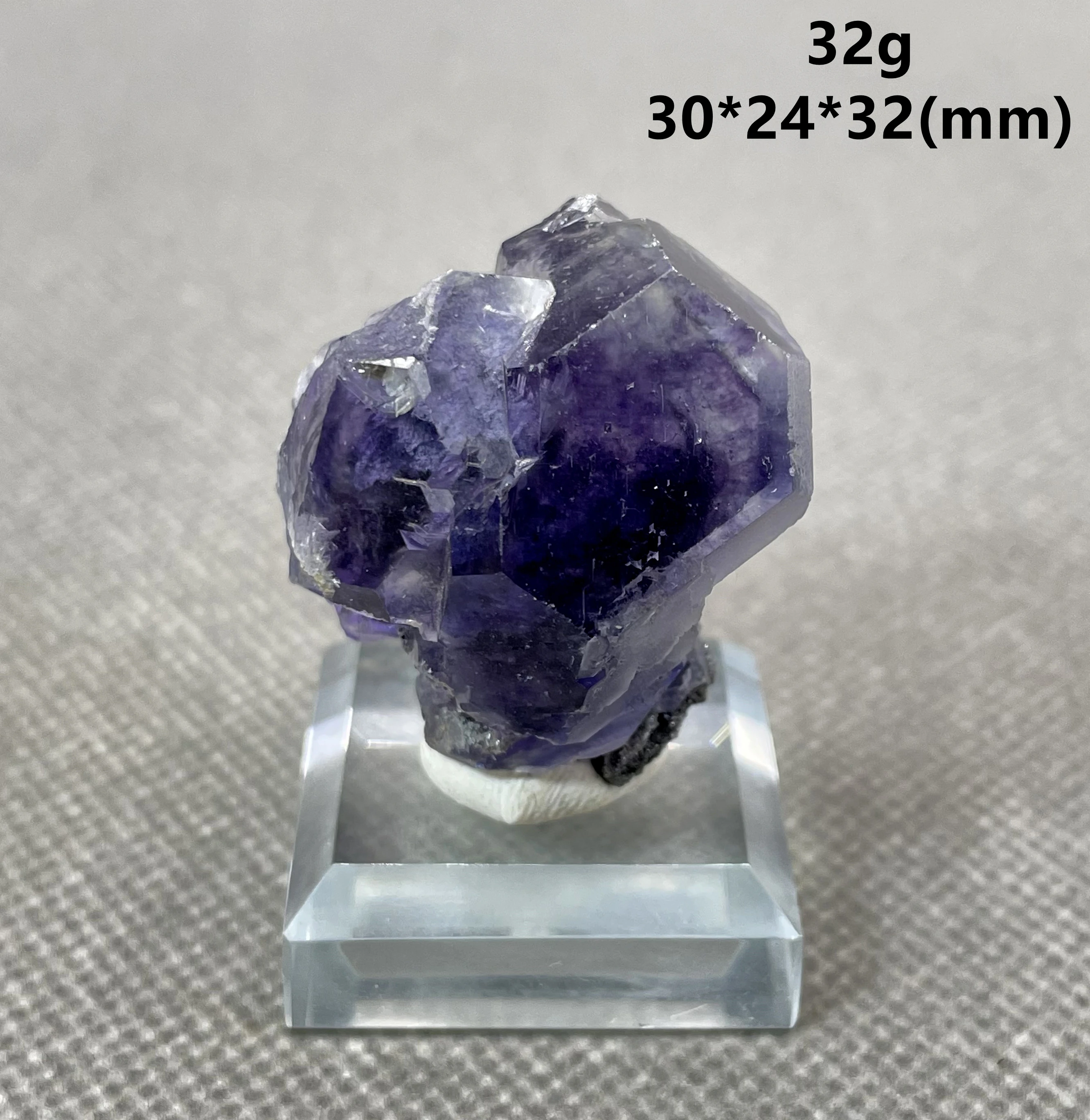 Yeni! En iyi! % 100% doğal çok amaçlı tanzanit mavi mor florit küme mineral örnekleri mücevher seviye taşlar ve kristaller