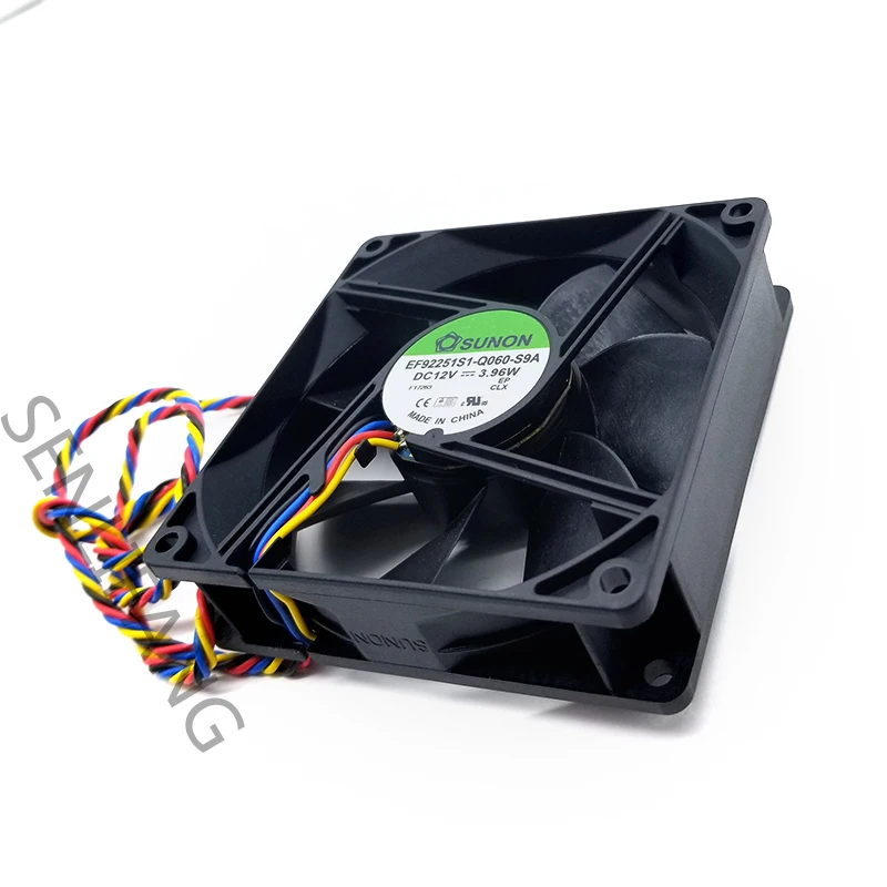 Новинка для SUNON DC12V EF92251S1-Q060-S9A 90*90*25 мм 4-проводной охлаждающий вентилятор