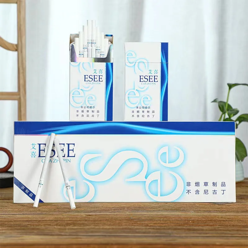 

Mint Flavors Herbal Tea Smoke ESEE Fine Branch Healthy No Nicotine Cigarettes Tobacco 100% nicotine free smell proof tea gifts