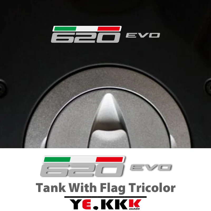 

1 Sticker For DUCATI 620 SP EVO Panigale S Monster Tank Flag Tricolor Sticker Decal Customization
