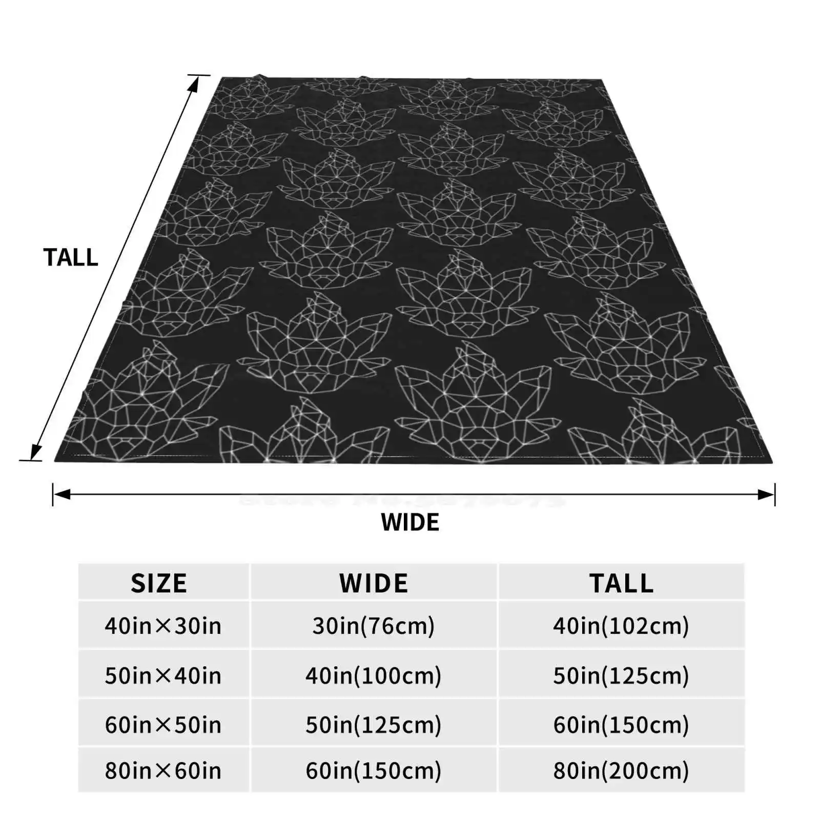 Новое поступление модное удобное теплое фланелевое одеяло Polygon Zorua 5 Gen белое