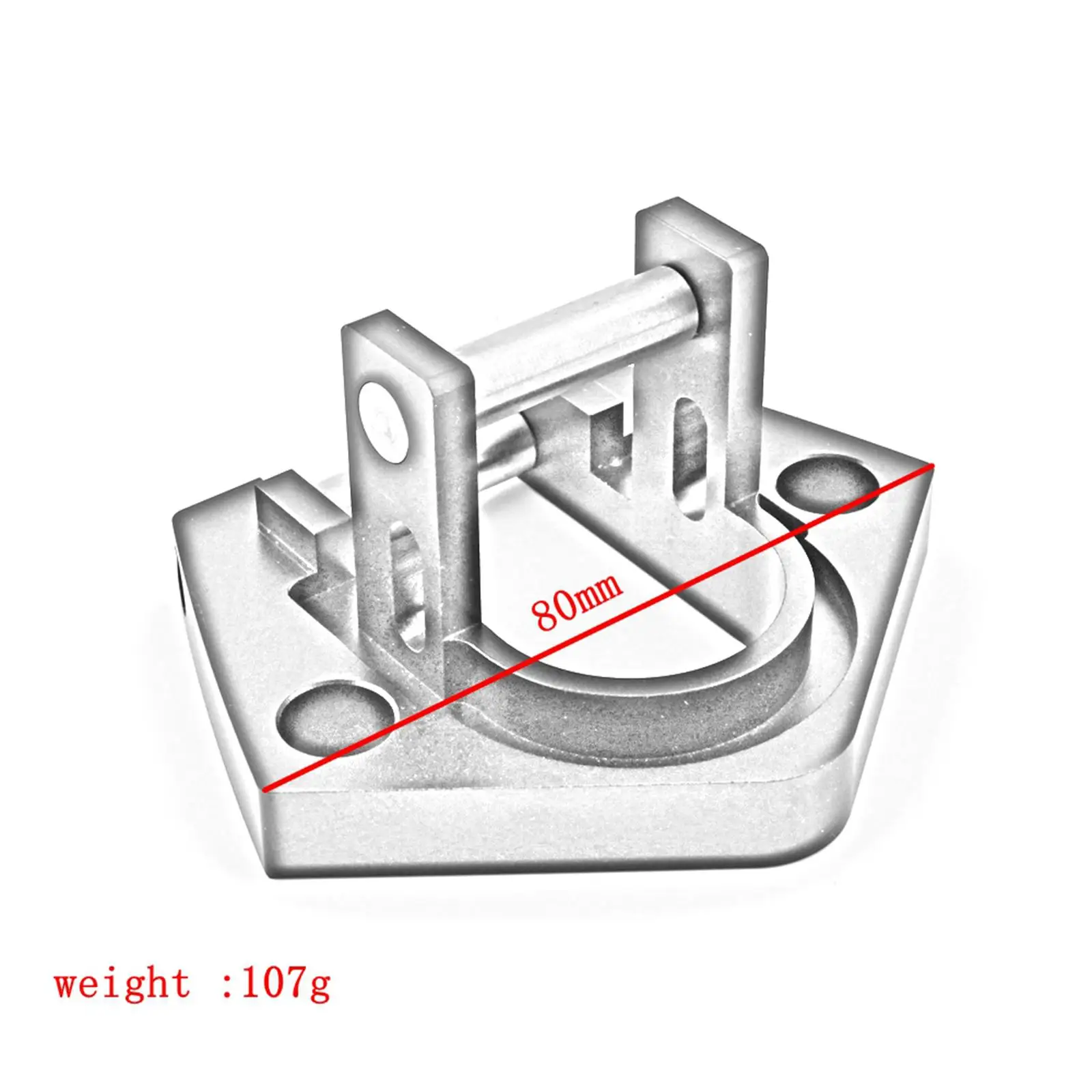 Ножка нижнего монтажного кронштейна прицепа для автофургона Sunchaser II правой или