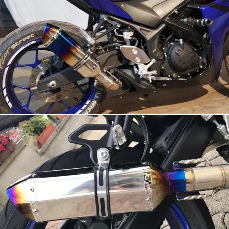 51 мм глушитель общего назначения для мотоцикла Racing Escape ak выхлопная система MT07 R3