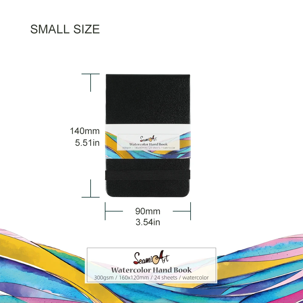 

Блокнот для рисования SeamiArt, 24 страницы, 300 г/м²