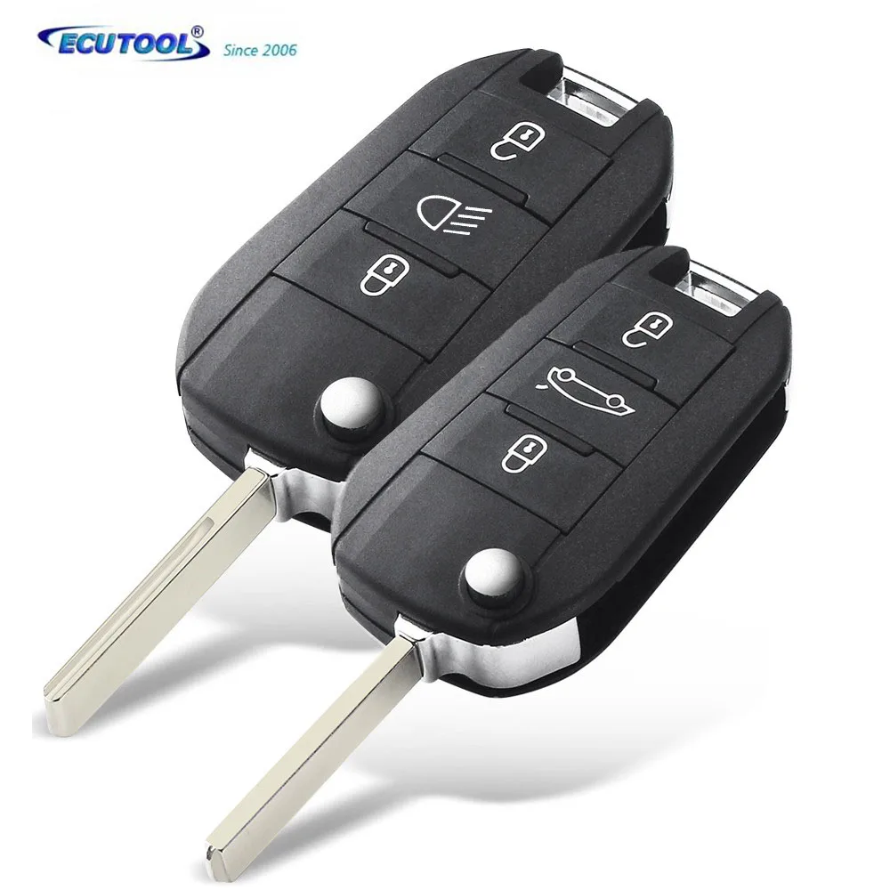 Чехол для ключа дистанционного управления Citroen C4L CACTUS C5 C3 C6 C8 Picasso Xsara Peugeot 3008 308 RCZ 508