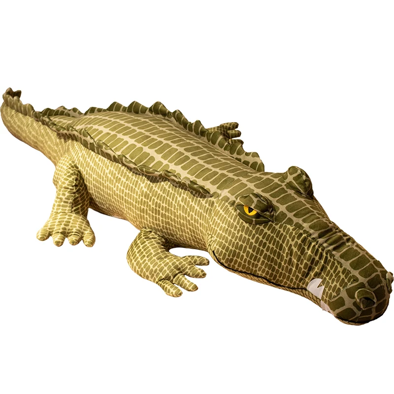 

60-100 см имитация крокодила, плюшевые игрушки, мягкие плюшевые животные, длинная искусственная кукла, украшение для дома, подарок для детей