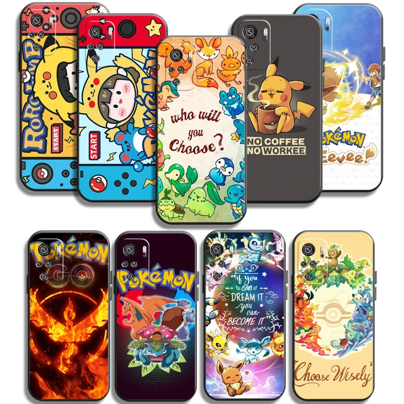 

Pokemon Cute Anime Phone Cases For Xiaomi Redmi Redmi 7 7A Note 8 Pro 8T 8 2021 8 7 7 Pro 8 8A 8 Pro Soft TPU Carcasa