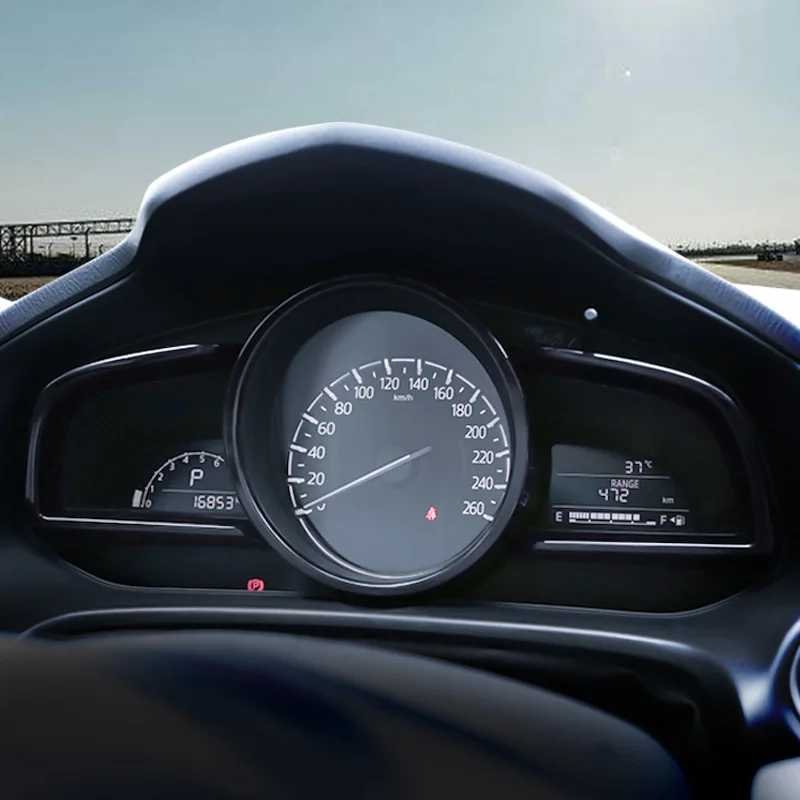 

Для Mazda CX-4 2016 2017 2018 2019 2020 рамка для приборной панели декоративная рамка аксессуары