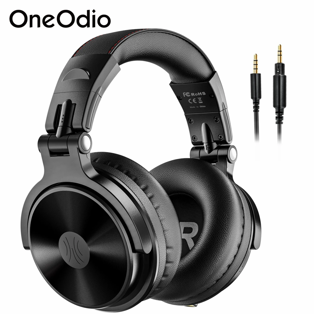  Bluetooth-гарнитура Oneodio 5,2 Беспроводная складная с микрофоном, 90 часов 